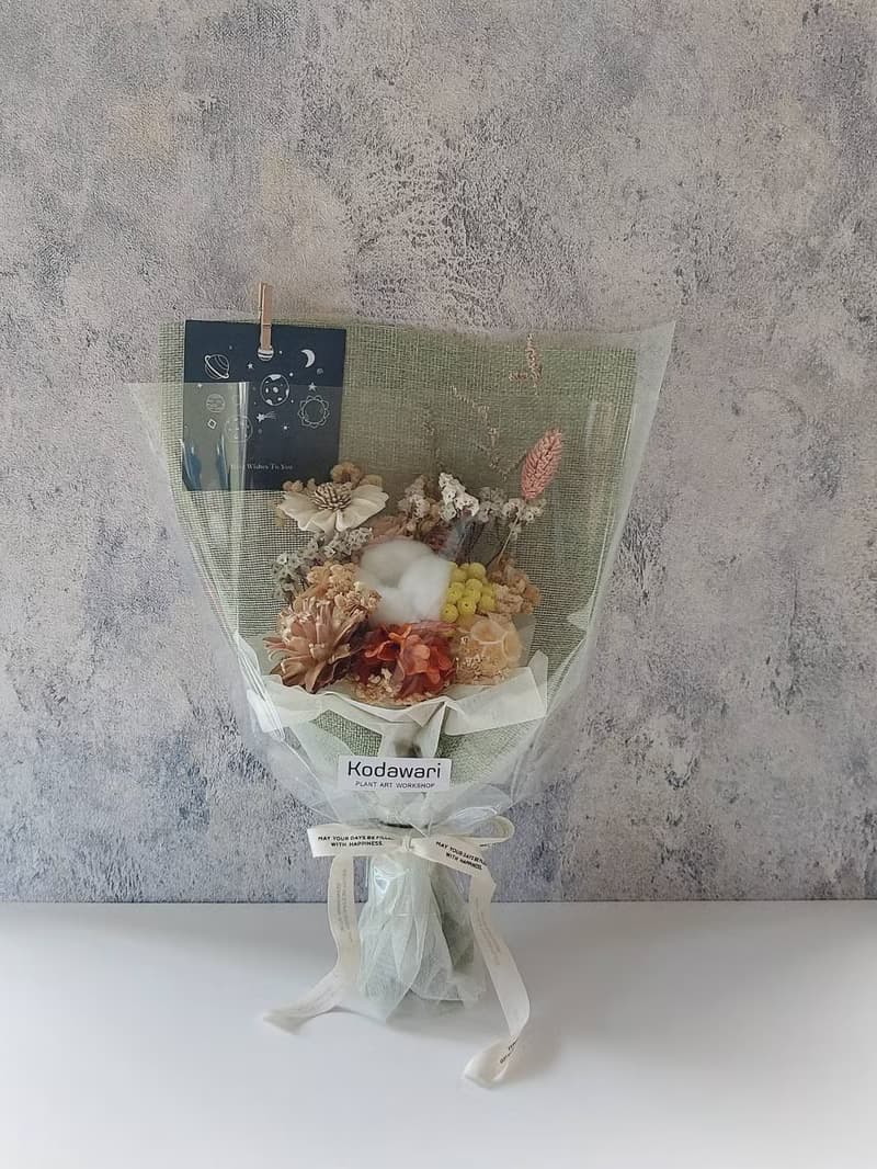 永生花.乾燥花 畢業花束 祝福花束 平價花束