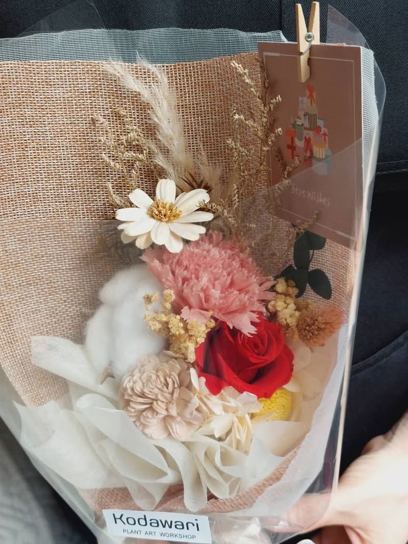 永生花.乾燥花 畢業花束 祝福花束 平價花束