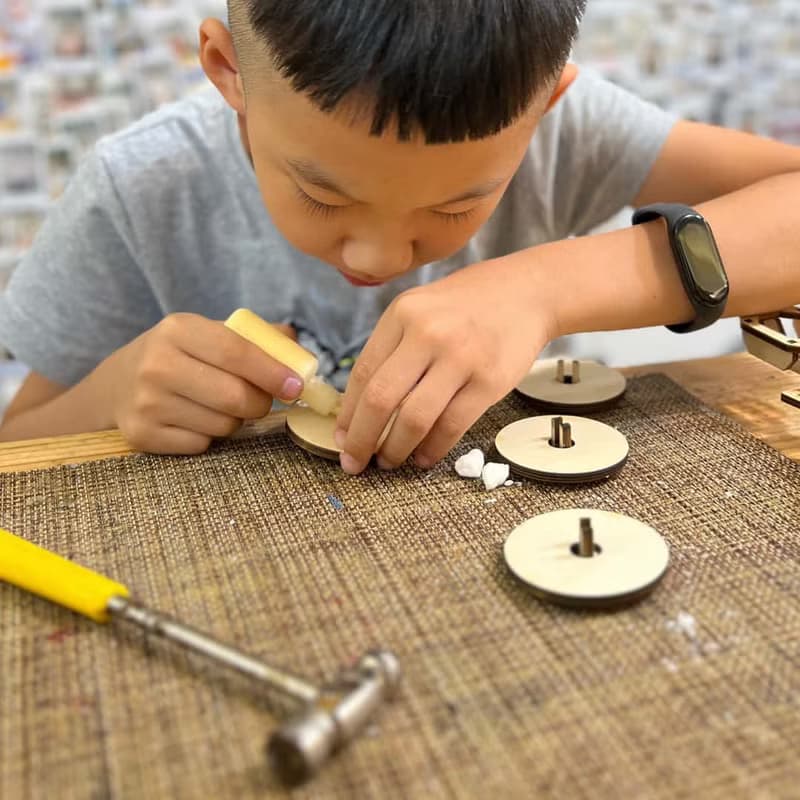 【小朋友手作禮盒】雙投石機組 -適9歲以上 附原理教學影片與工具