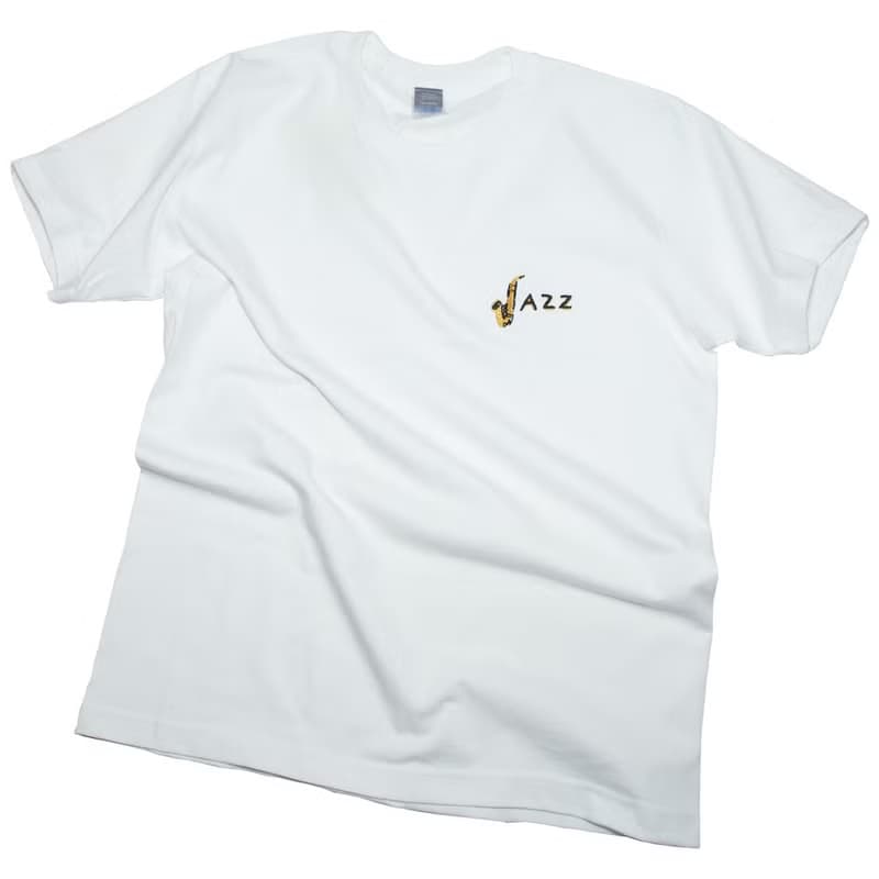 JAZZ 刺しゅう ポケットTシャツ　ユニセックスXS〜XXLサイズ　Tcollector