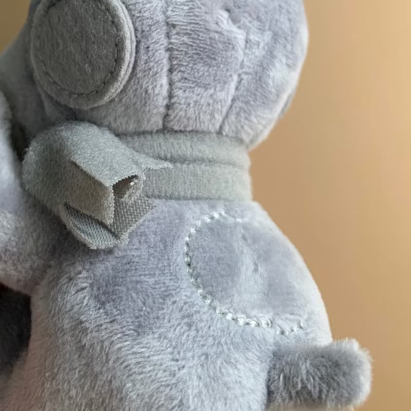 灰色 Snoopy 史努比鑰匙圈吊飾史奴比包包掛飾