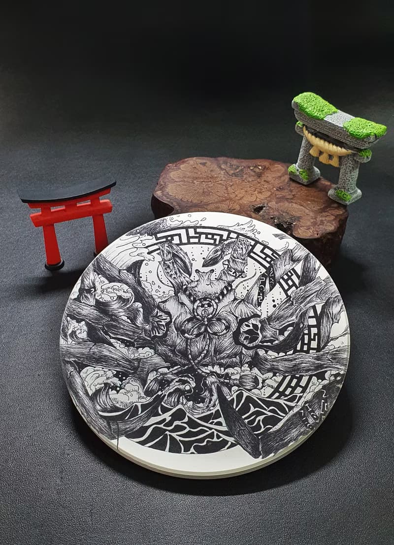 | 東方十二宮 | 陶瓷杯墊-巨蟹座