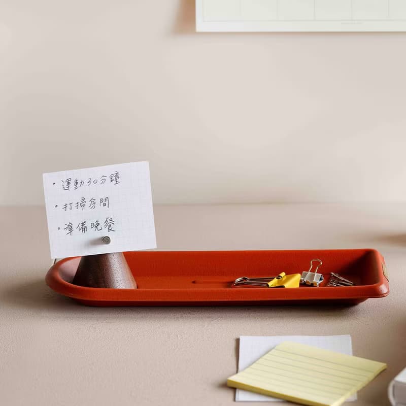 【素食皮革置物盤】經典配件系列 / 二色