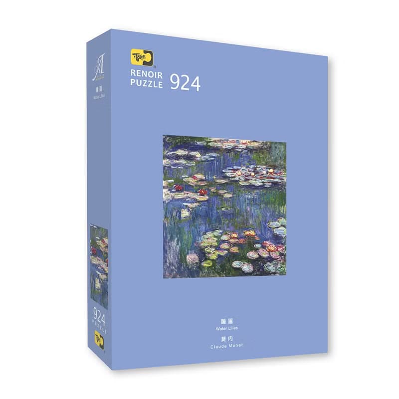 雷諾瓦拼圖文化坊/睡蓮/924片拼圖/莫內
