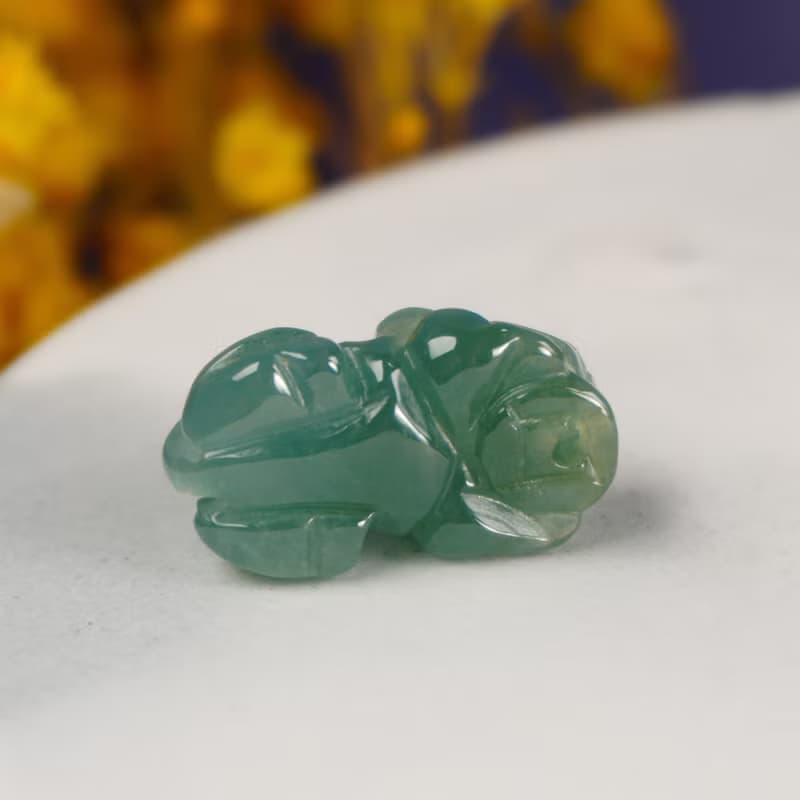 【招財神獸】冰種翡翠戰神貔貅 | 天然A貨翡翠 | 送禮