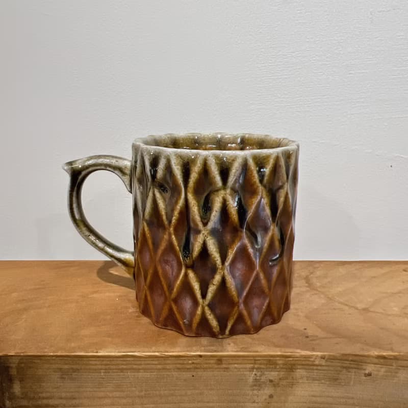 柴燒鑽石咖啡杯(1個)