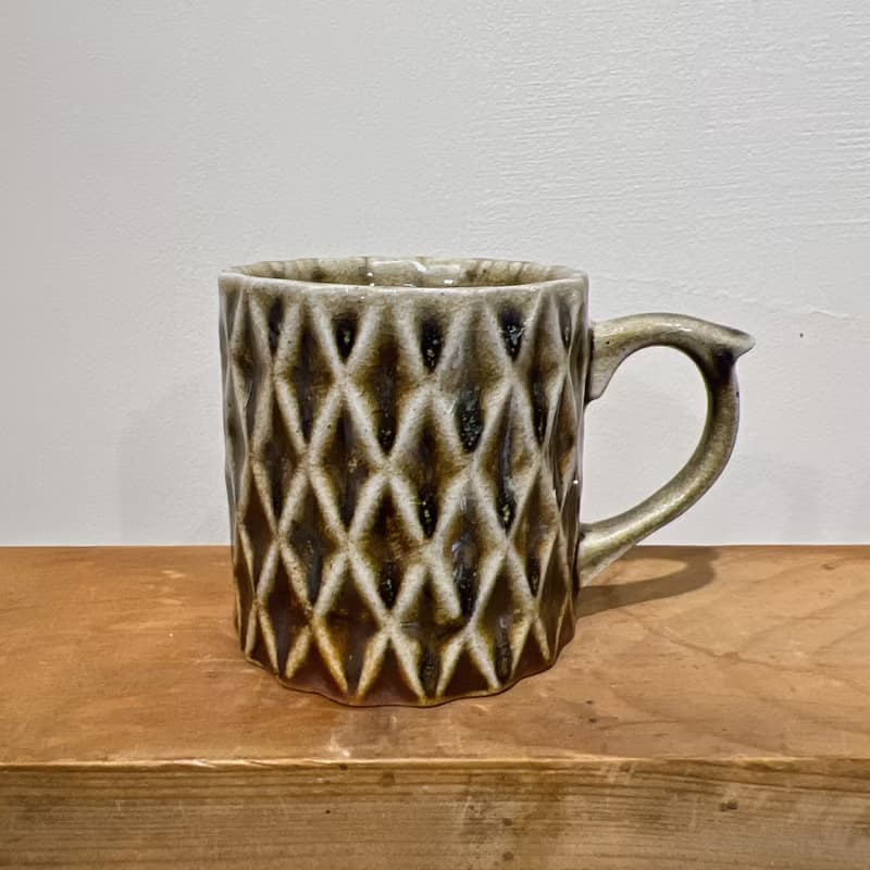 柴燒鑽石咖啡杯(1個)