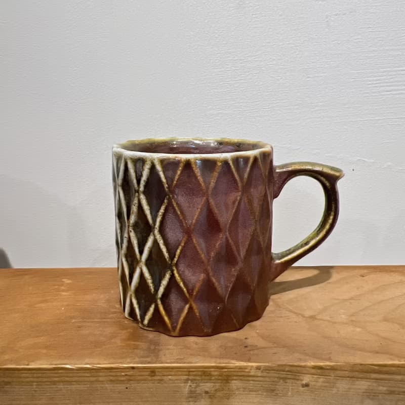 柴燒鑽石咖啡杯(1個)