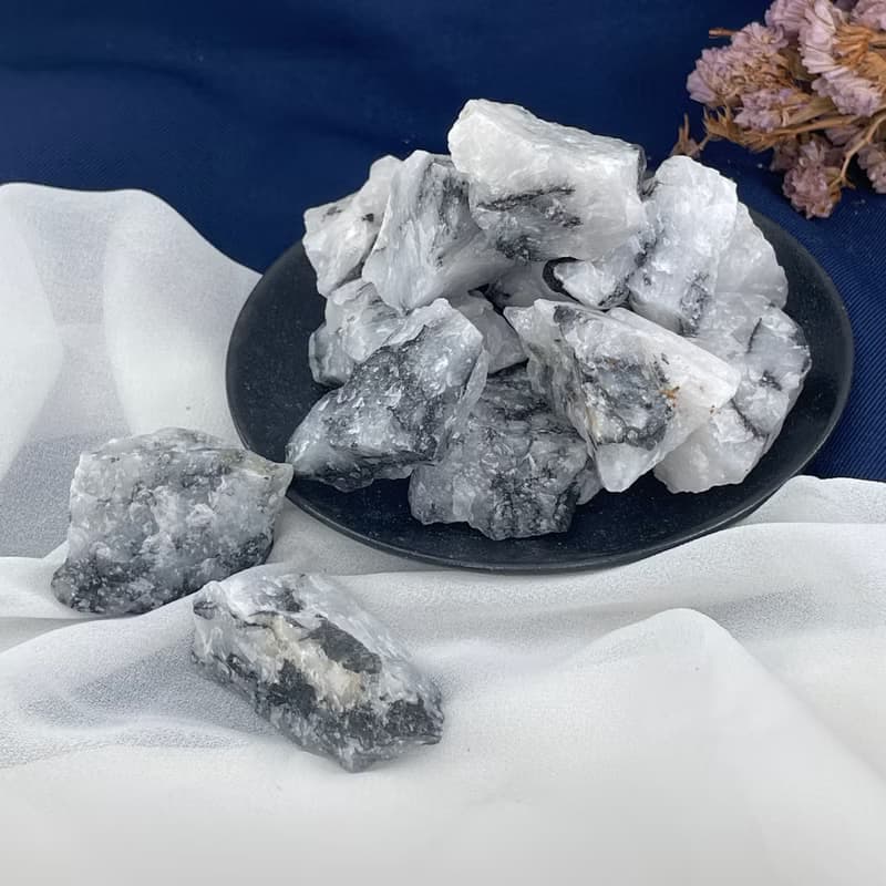 【MU工坊】黑髮石擴香石/水晶擴香燈/碎石/室內香薰/淨化小