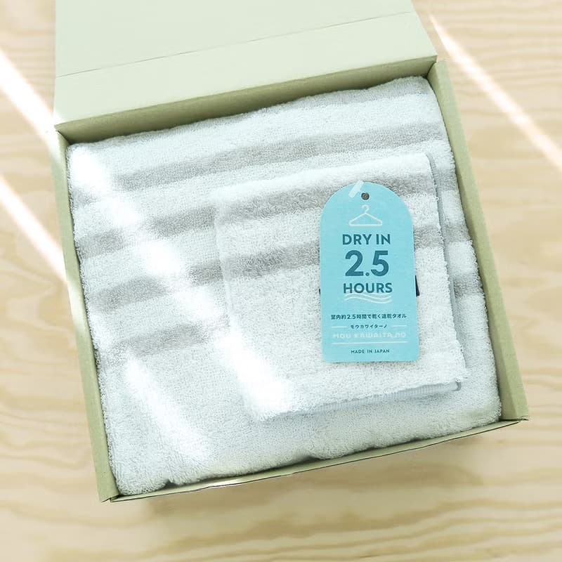 【2.5 DRY】今治巴斯克禮盒二件組|經典實用|祝福小卡|限量發售