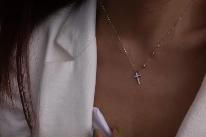 遙望十字架項鍊(金/銀)