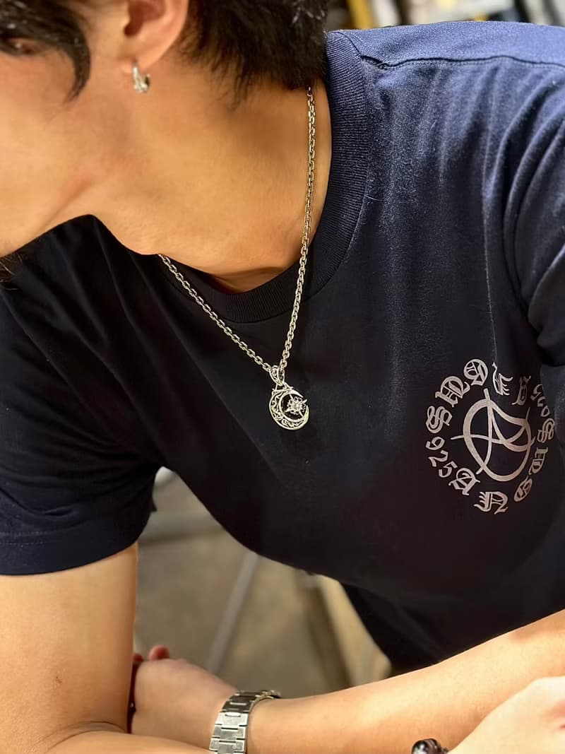 【巴洛克系列】月  墜飾 吊墜925純銀(不含鍊)