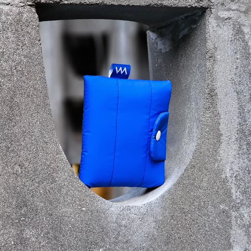 Bubble wallet - Blue