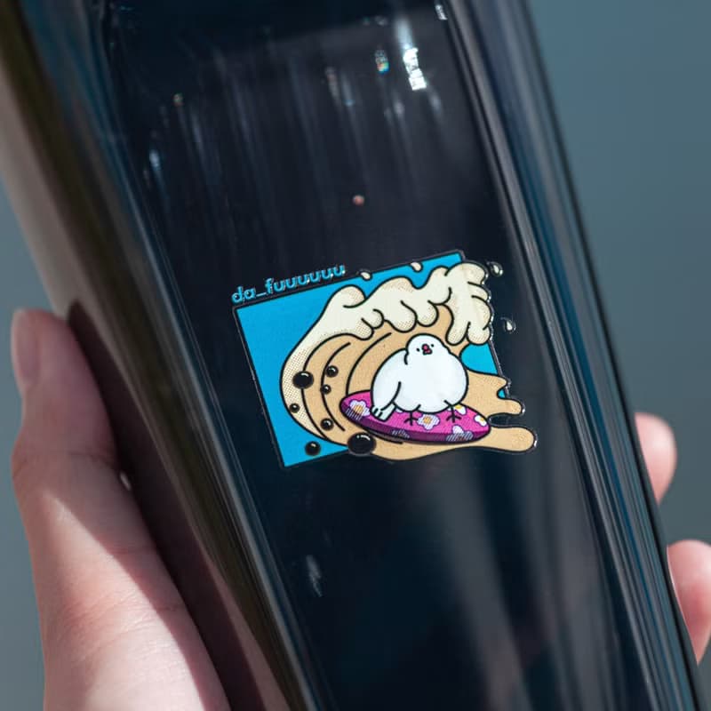 【聯名限定】漂浮珍奶杯 / 珍奶衝浪 / 大福插畫聯名款 / 850ml