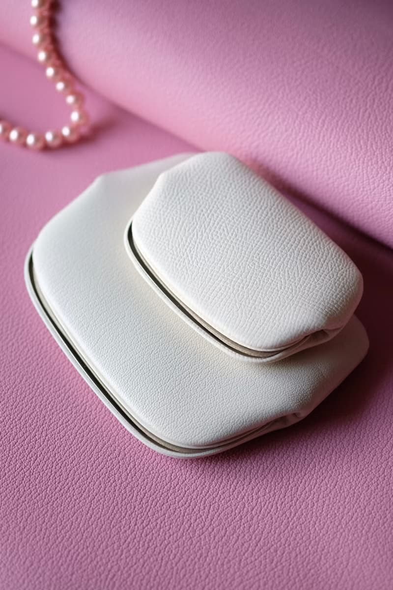 薄型天溝六卡夾【奶油白_Alran Sully 山羊革】