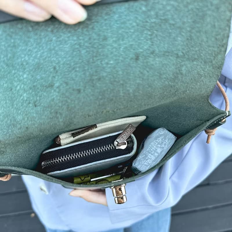 真皮肩背翻蓋包-六色 側背包/肩背包