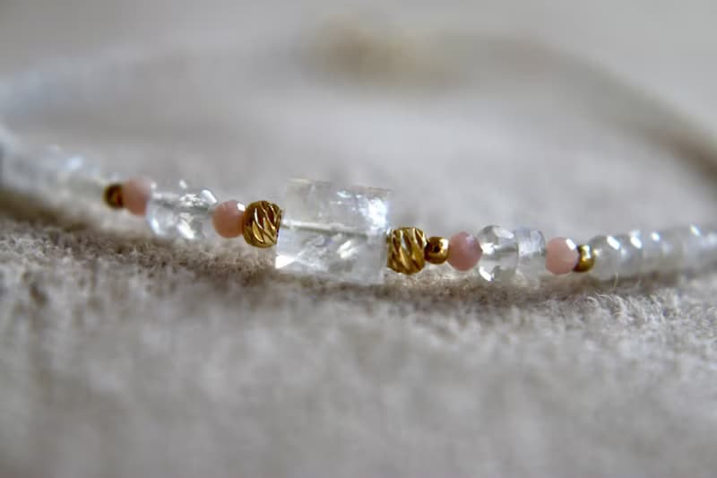 手鍊 蛋白石 月光石 - 意外驚喜 -