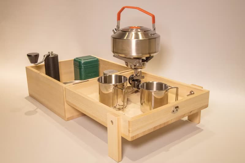 【新品】【非木不可】輕量行動咖啡箱丨不含拍攝物件