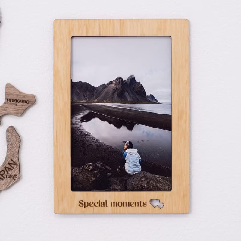 Wooden Photo Frames Wall Decor, Picture Frames, Housewarming Gift for Home