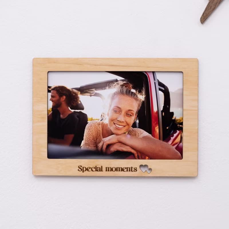 Wooden Photo Frames Wall Decor, Picture Frames, Housewarming Gift for Home