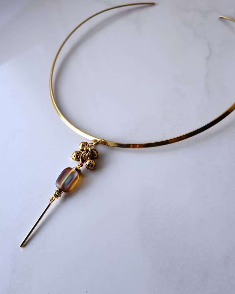 Custom choker 着せ替えチョーカー / Interchangeable /stainless, 24k gold plated醫療鋼耳環 夾式耳環