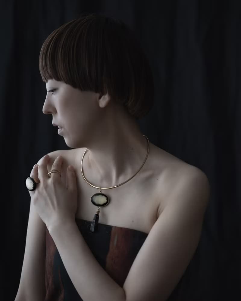 Custom choker 着せ替えチョーカー / Interchangeable /stainless, 24k gold plated醫療鋼耳環 夾式耳環