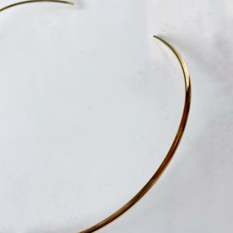 Custom choker 着せ替えチョーカー / Interchangeable /stainless, 24k gold plated醫療鋼耳環 夾式耳環