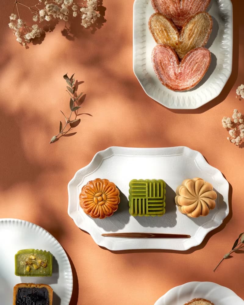 【餅乾學院】2025中秋限定茶菓月餅禮盒(附提袋)