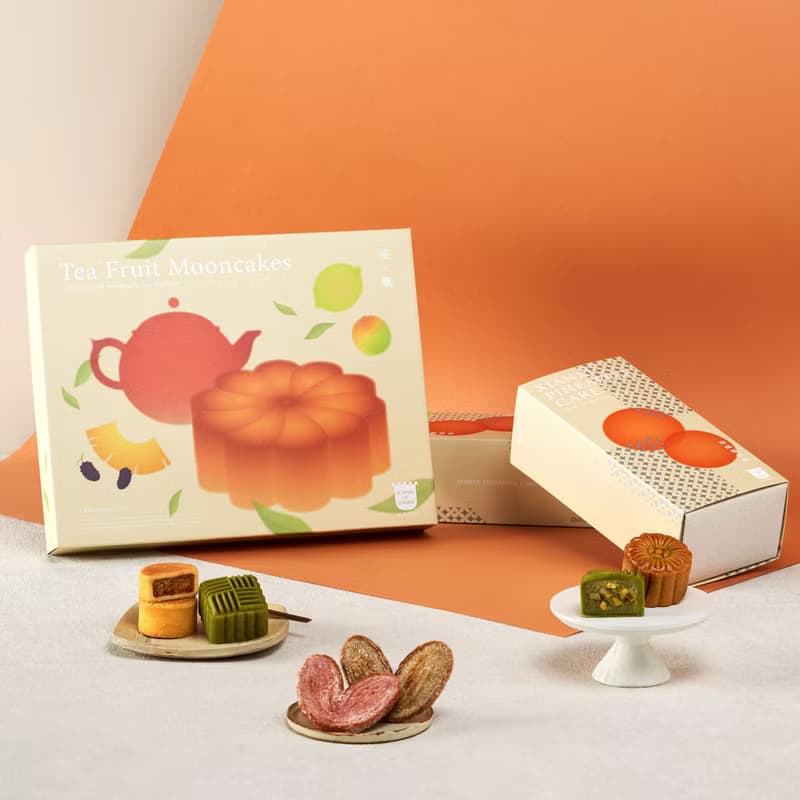 【餅乾學院】2025中秋限定茶菓月餅禮盒(附提袋)