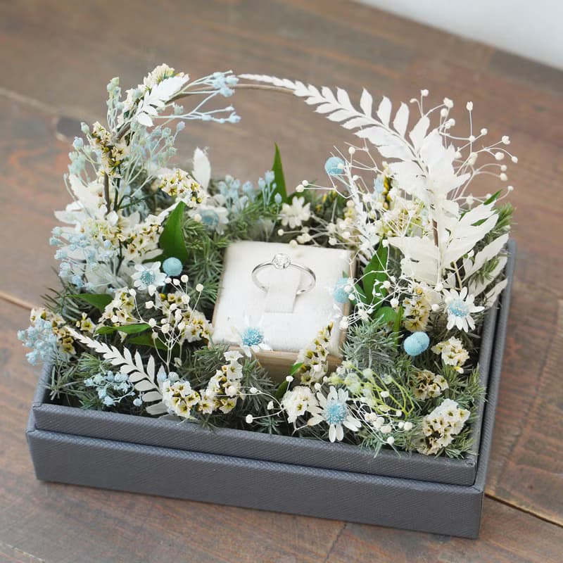 【壓克力系列】永結同心婚禮戒指盒