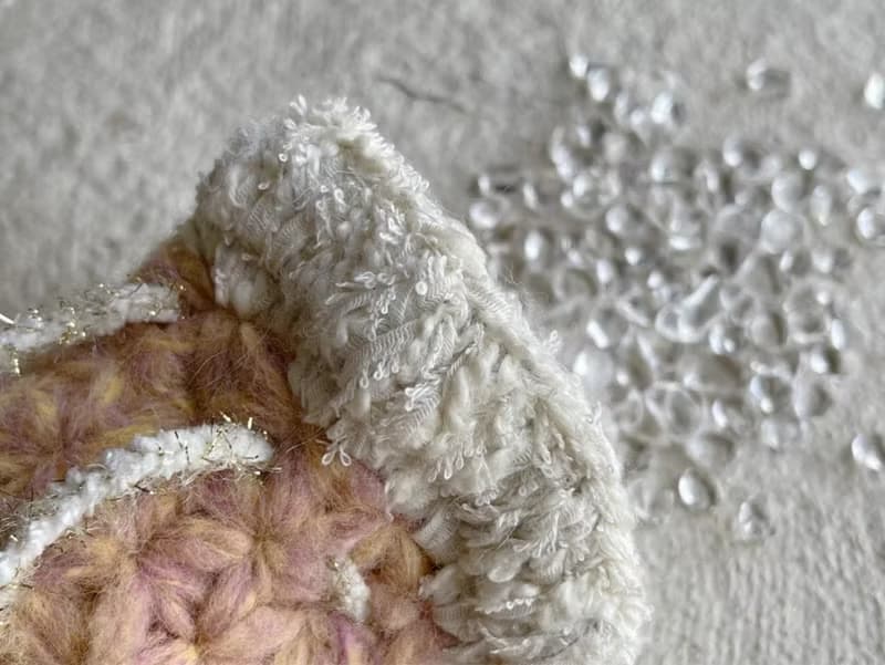 Knitting 生命之花束口袋 - 沙漠玫瑰