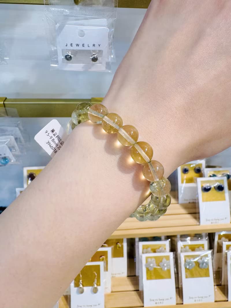 稀有品種利比亞黑金藍針隕石9.5-9.8mm22.48g財富引流器事業招財