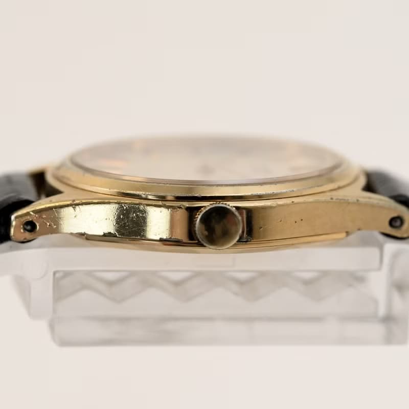 SEIKO レディース腕時計 QUARTZ 22mm Oval Shape Gold Filled ASGP Ref.1400-5160 手錶 古董錶