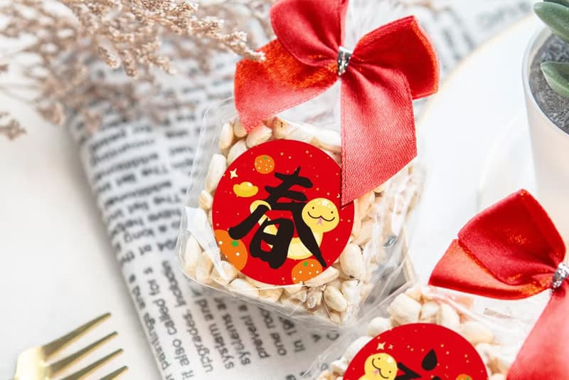 蛇年開春小禮品 春來福到 米香 -滿百份免費印名字)-禮贈品 零食