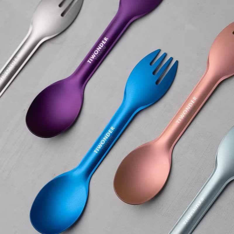 純鈦晶緻極簡叉匙