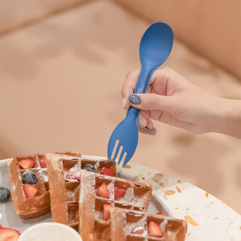 純鈦晶緻極簡叉匙