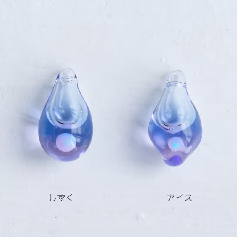 チェーンが選べる　夕凪moonアロマネックレス