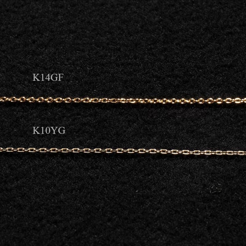 チェーンが選べる　夕凪moonアロマネックレス