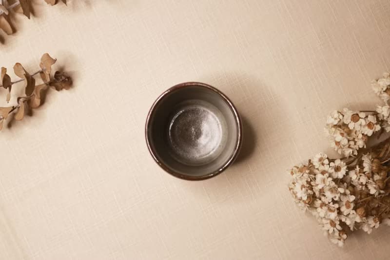 灰嵐葡萄灰小杯