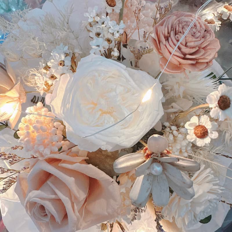 不凋花、花束、乾燥花、永生花、求婚、結婚、登記