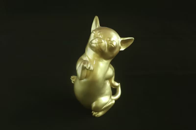 釩墉創藝  【金舞吉=金有錢】    跳舞的金色吉娃娃