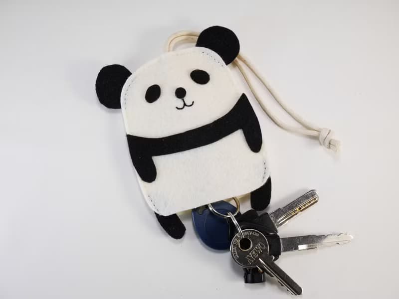 可愛動物鑰匙包－熊貓