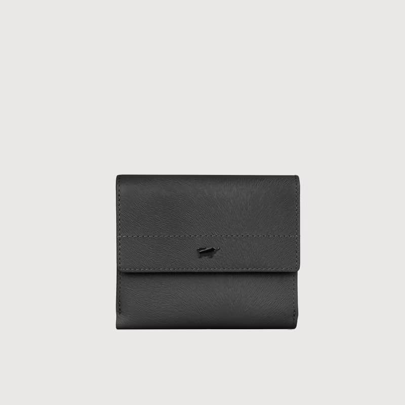 【免費升級送禮包裝】依雅娜 壓紋牛皮8卡兩折短夾多色/BF853-404