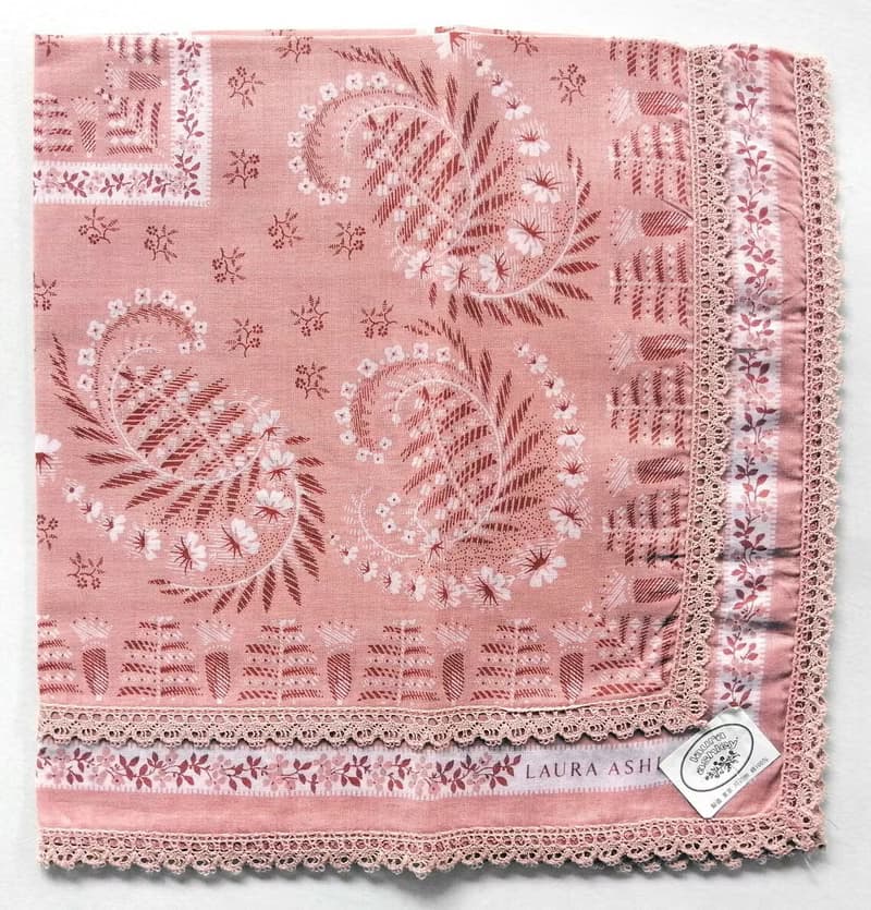 Laura Ashley Vintage Handkerchief Floral 18 x 17.5 inches