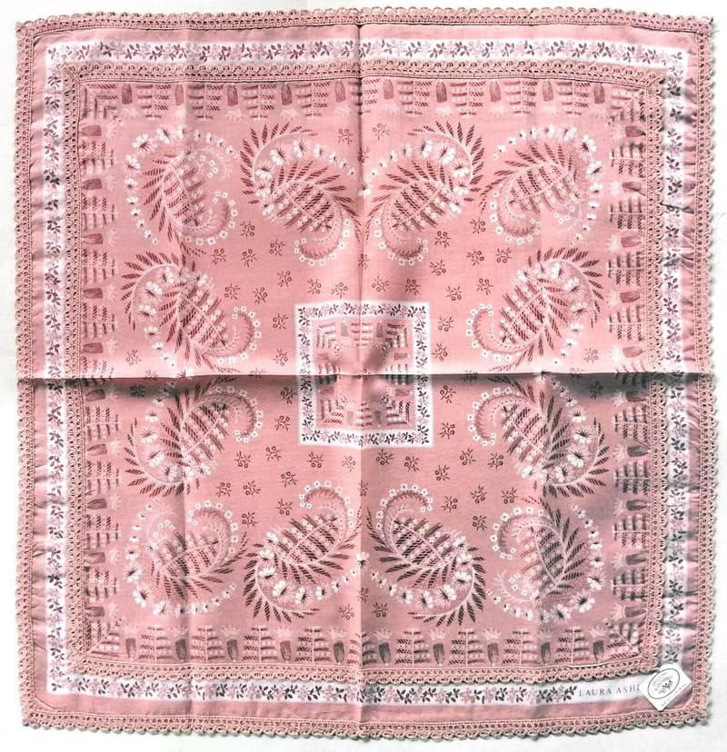 Laura Ashley Vintage Handkerchief Floral 18 x 17.5 inches