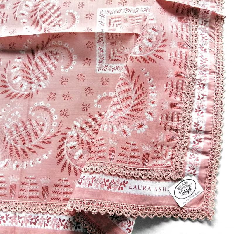 Laura Ashley Vintage Handkerchief Floral 18 x 17.5 inches