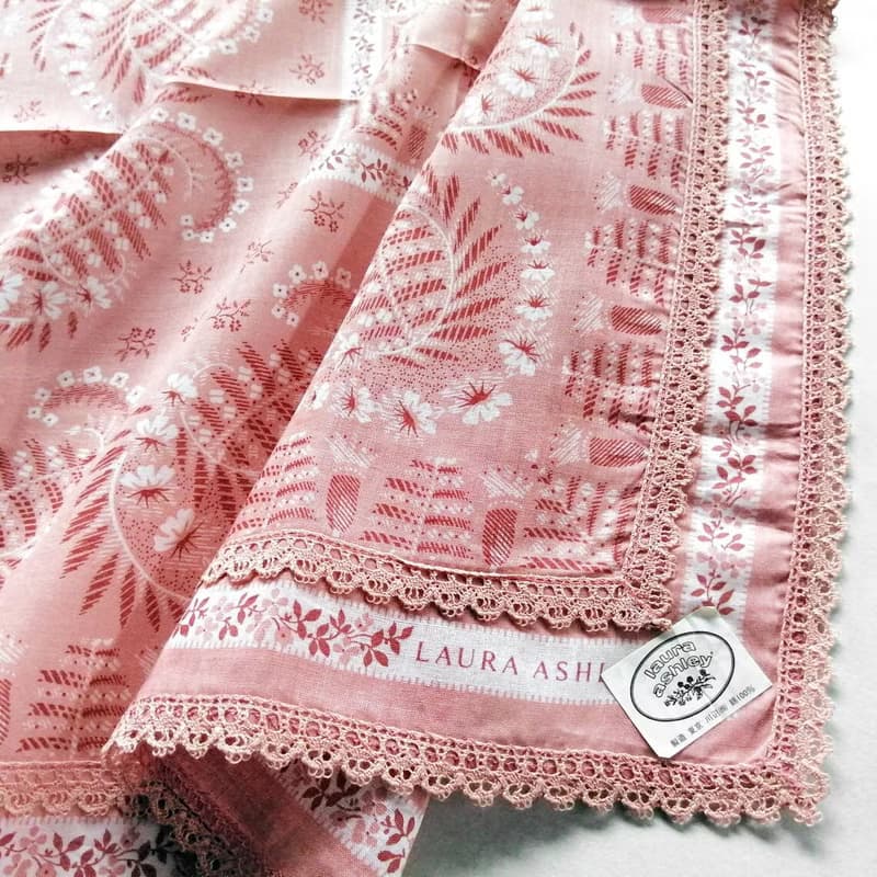Laura Ashley Vintage Handkerchief Floral 18 x 17.5 inches