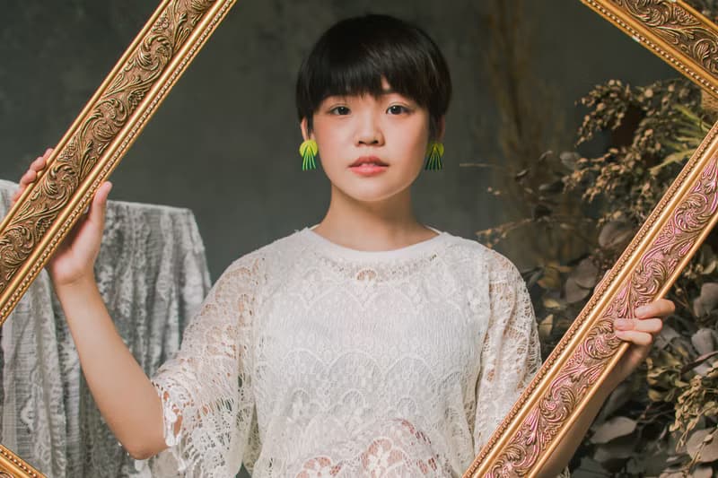 刺繡耳飾 - Sun On The Mountain Eardrop日日山光