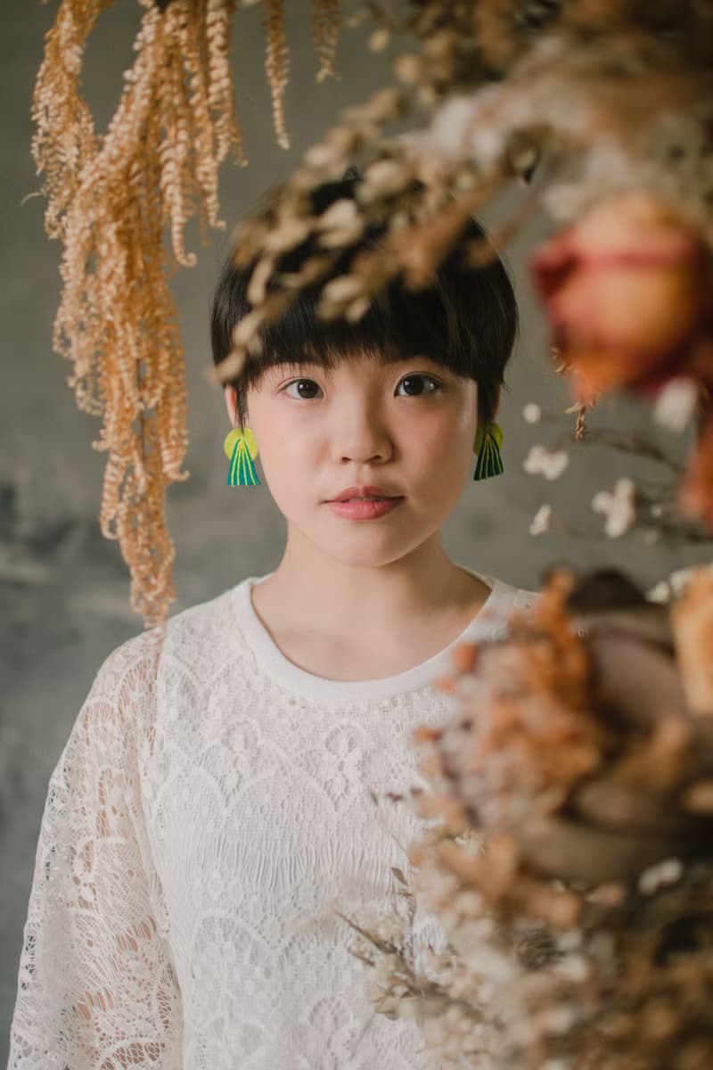 刺繡耳飾 - Sun On The Mountain Eardrop日日山光