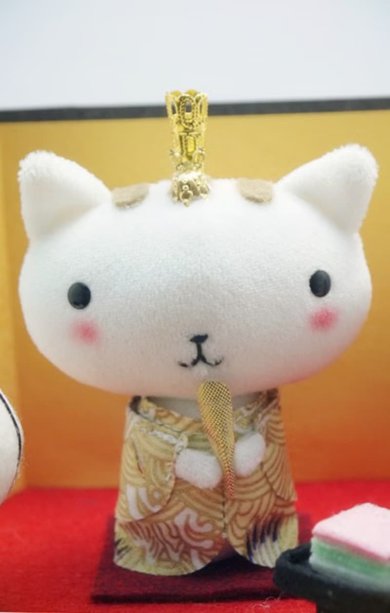 Bucute alal貓新春場景組/療癒限量/生日禮物/手工/手作/新年快樂/招財貓/擺飾/新春/發財/結婚